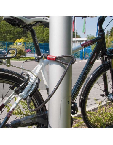 Låsvajer för Abus Amparo ramlås 100cm... Låsvajer för Abus Amparo ramlås 100cm...