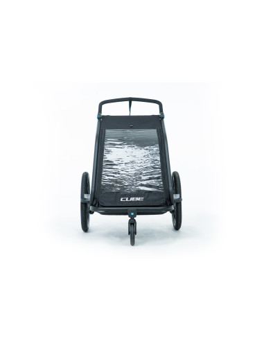 Cykelvagn Cube CMPT Svart med dämpning