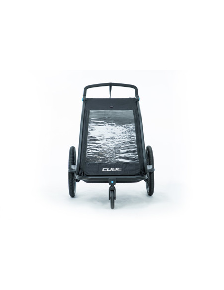 Cykelvagn Cube CMPT Svart med dämpning