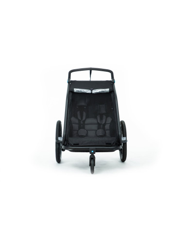 Cykelvagn Cube CMPT Svart med dämpning