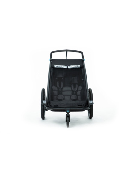 Cykelvagn Cube CMPT Svart med dämpning