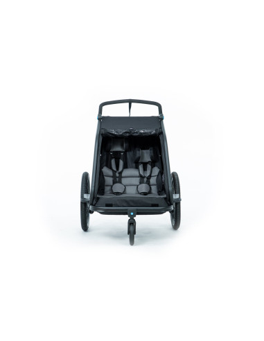 Cykelvagn Cube CMPT Svart med dämpning