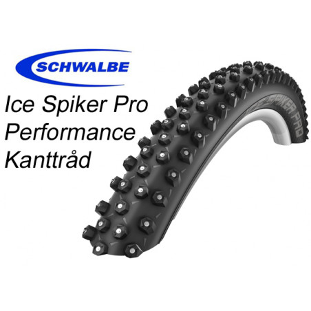 57-584 (27.5 X 2.25") Schwalbe Ice Spiker Pro RaceGuard Winter 378 dubbar