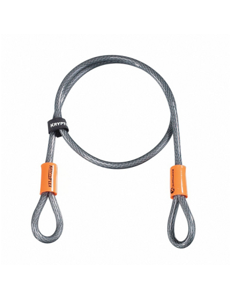 Låsvajer Kryptonite KryptoFlex 410 220cm (2 öglor)