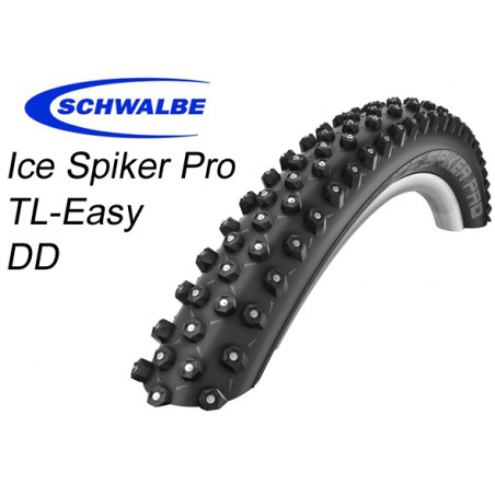 57-584 (27.5 X 2.25") Schwalbe Ice Spiker Pro RaceGuard DD TLE vikbart 378 dubbar