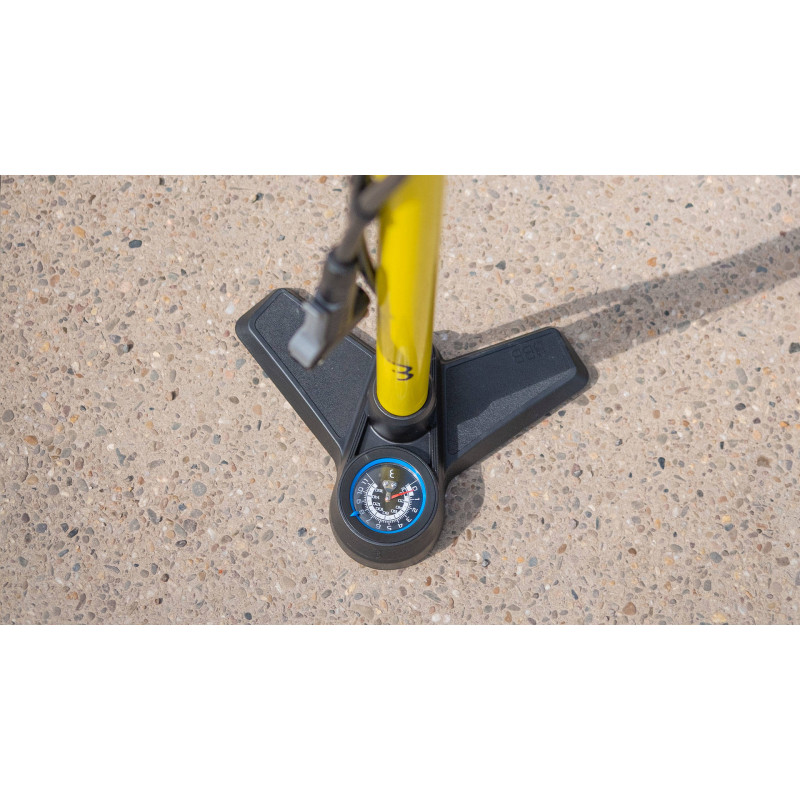 Fotpump BBB Airboost 9 bar grå/svart