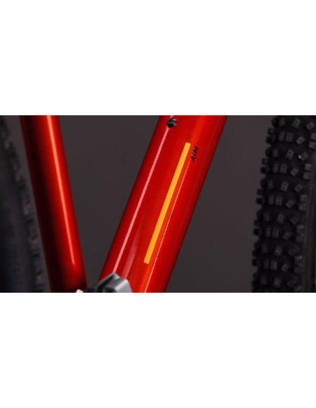 Cube Aim ONE 27,5 Small röd/orange