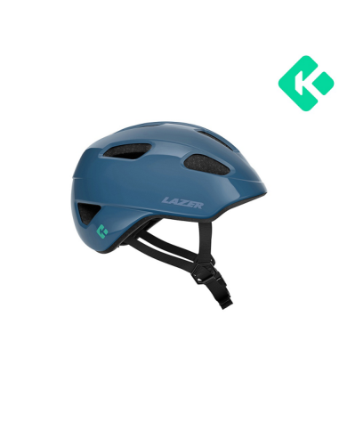 Hjälm Lazer Nutz 2.0 Kineticore blå 50-56cm (grönt spänne)