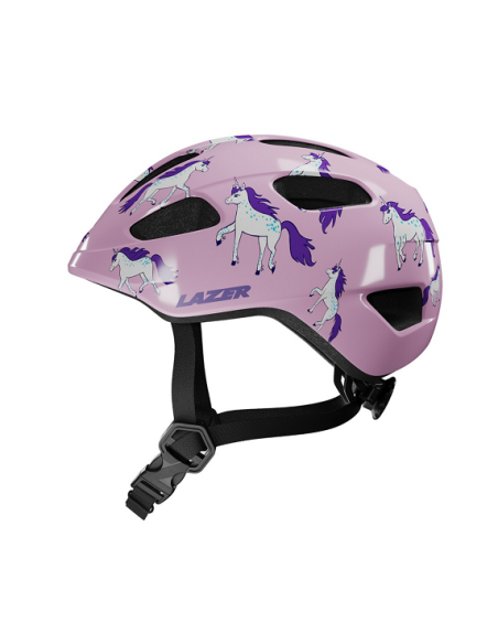 Hjälm Lazer Nutz 2.0 Kineticore enhörning 50-56cm (grönt spänne)
