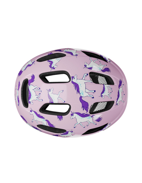 Hjälm Lazer Nutz 2.0 Kineticore enhörning 50-56cm (grönt spänne)