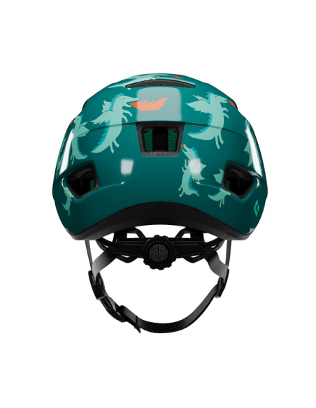 Hjälm Lazer Nutz 2.0 Kineticore grön drake 50-56cm (grönt spänne)