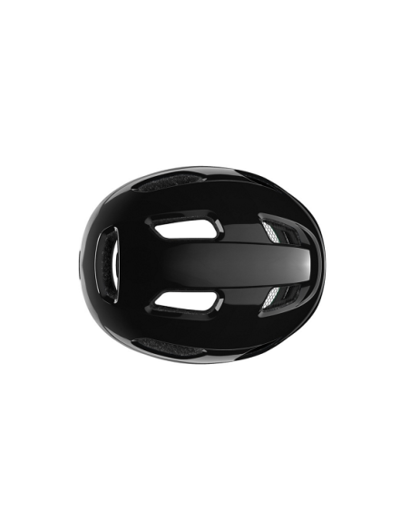 Hjälm Lazer Nutz 2.0 Kineticore svart 50-56cm (grönt spänne)