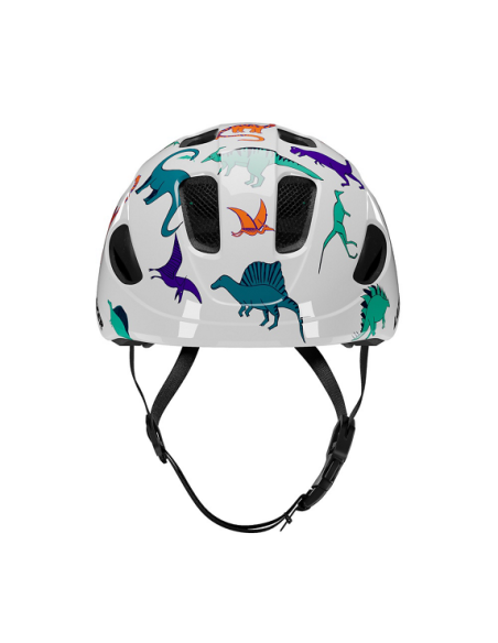 Hjälm Lazer Pnut Kineticore dinosaurie 46-52cm (grönt spänne)