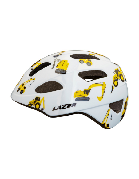 Hjälm Lazer Pnut Kineticore grävmaskin 46-52cm (grönt spänne)