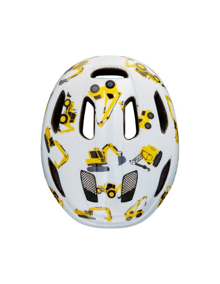 Hjälm Lazer Pnut Kineticore grävmaskin 46-52cm (grönt spänne)