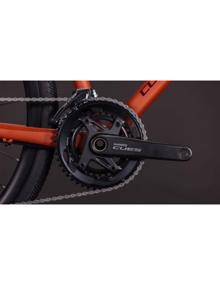 Cube Nulane Race 56cm röd/svart