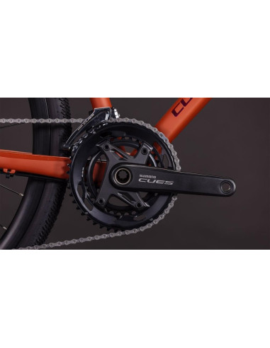 Cube Nulane Race 59cm röd/svart Cube Nulane Race 59cm röd/svart