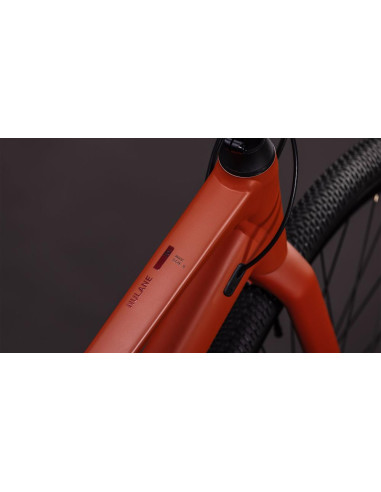 Cube Nulane Race Trapeze 53cm röd/svart Cube Nulane Race Trapeze 53cm röd/svart