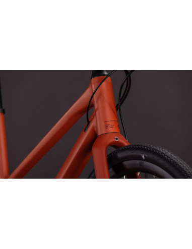 Cube Nulane Race Trapeze 53cm röd/svart Cube Nulane Race Trapeze 53cm röd/svart