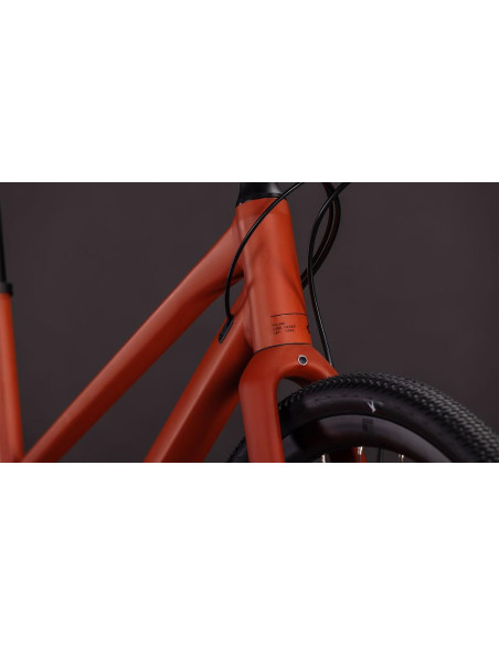 Cube Nulane Race Trapeze 53cm röd/svart