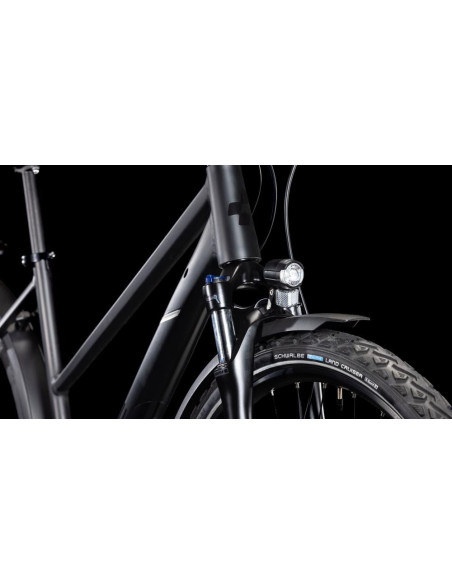 Cube Nature One Allroad Trapeze 46cm svart