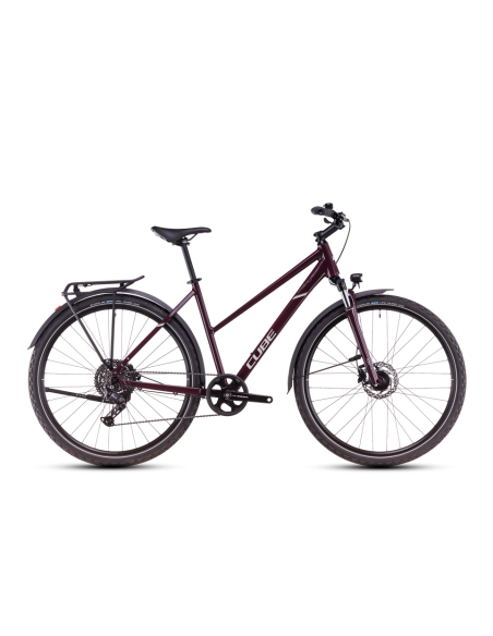 Cube Nature One Allroad Trapeze 46cm vinröd