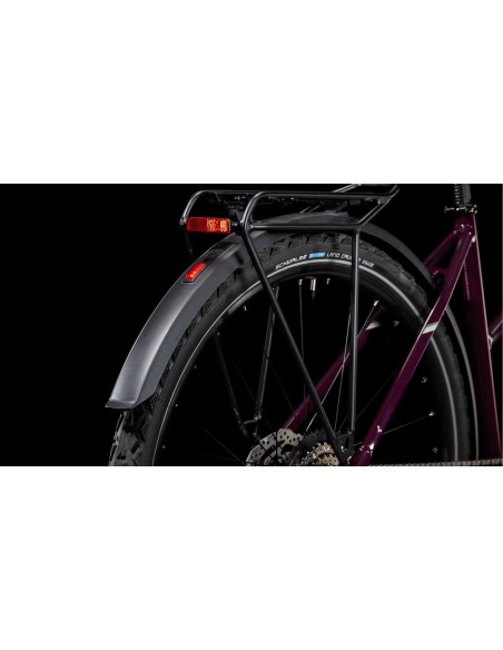 Cube Nature One Allroad Trapeze 50cm vinröd