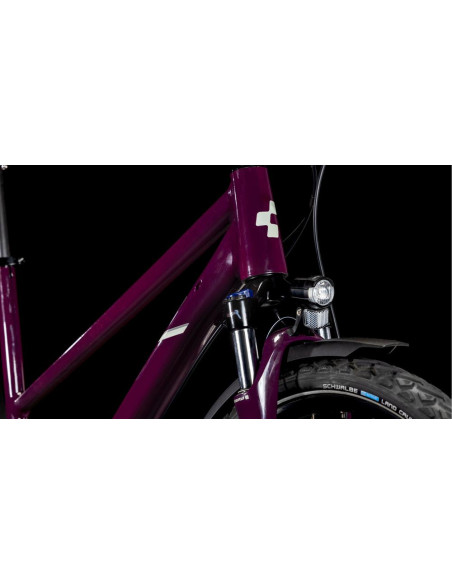 Cube Nature One Allroad Trapeze 54cm vinröd