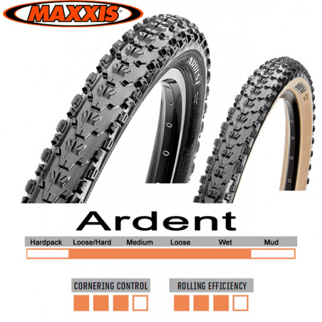 Maxxis Ardent 29" 57-622 (29X2,25") skinwall vikbart